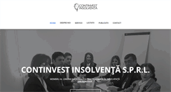 Desktop Screenshot of continvest.ro