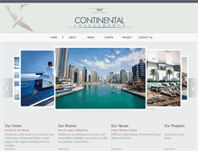 Tablet Screenshot of continvest.net